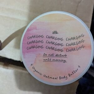 Organic Oatmeal Body Butter